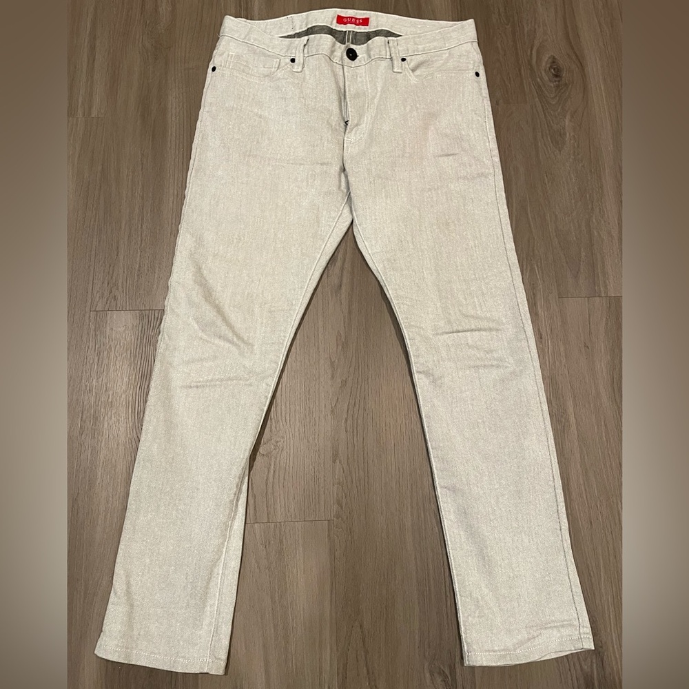 Men’s Guess Jeans - Skinny Fit - 34x30 - “Salt & Pepper”